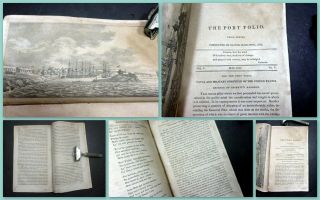 1815 1st/1st Port Folio 1812 War Sackett 