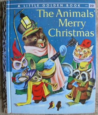 Vintage Little Golden Book The Animals 