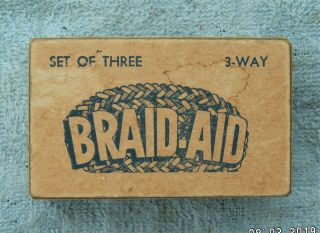 Vintage Braid - Aid Rug Tool,  Kingston,  Mass U.  S.  A.