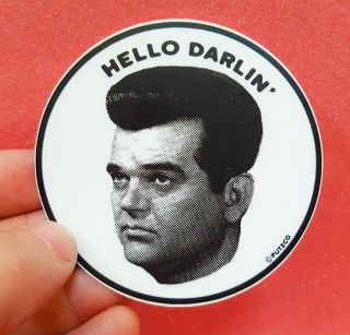 Conway Twitty Sticker Vintage Country Music Guitar Amp Cooler Skateboard