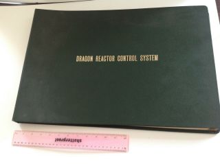 Dragon Reactor Control System 1962 Atomic Energy Authority Plans (weird)