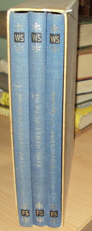 1967 - King Henry Vi Parts 1,  2 & 3 By Shakespeare - 1st Ed Folio Society