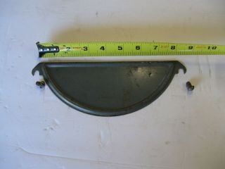 Vintage Delta 1160 Table Saw Blade Guard Plate W/ Screws