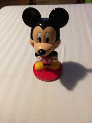 Vintage Walt Disney World - Mickey Mouse Collectible Bobble Head 8 "