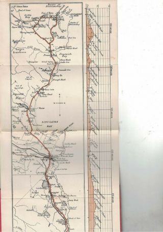the john o ' groats road map = strip maps no.  28 = gall & inglis c.  1909 4