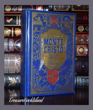 Count Of Monte Cristo By Alexandre Dumas Leather Bound Collectible