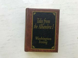 Del Prado Miniature Book Classics Tales From The Alhambra I 1 Washington Irving