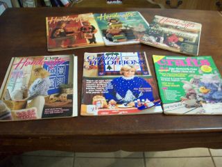 Craft Magazines Vintage: (6) : 1990,  1991 (4),  1996 (see Listing) (928)