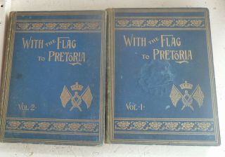 With The Flag To Pretoria Military History South Africa 1901 Boer War Wilson