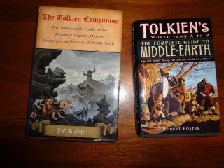 Robert Foster Complete Guide To Middle Earth,  Jrr Tolkien Companion Hbdj =2 Guc