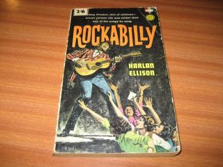 Rockabilly By Harlan Ellison Vintage Pulp Fiction Paperback