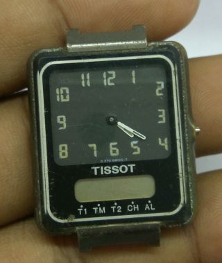 Vintage Tissot Twotimer Analog/digital Watch & Repair Watchmakers