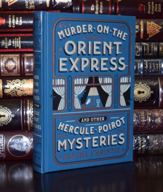 Murder On Orient Express Mysteries By Agatha Christie Leather Bound