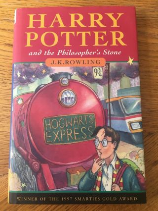 Harry Potter And The Philosophers Stone 1/3 1st Edition 3rd Print Ted Smart Ex