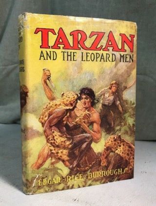 Tarzan And The Leopard Men By Edgar Rice Burroughs Hc W/dj 1935