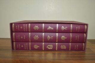 Three Classic Novels - Jane Austen - 3 Volume Set - Folio Society 1996 (t3)
