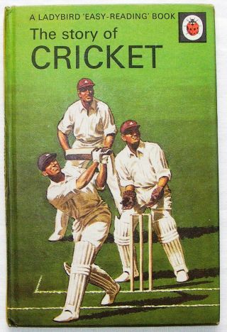 Vintage Ladybird Book - The Story Of Cricket - Games Series 606c - 15p Very Good