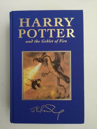 Harry Potter And The Goblet Of Fire Deluxe Edition First Edition Sixth Print
