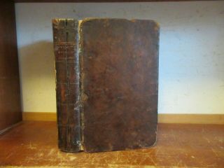 Old American Biography Book 1798 William Penn Bradford Colonial Americana Indian