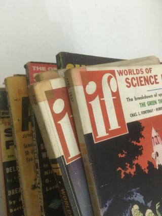 Set of 19 Pulp Sci - Fi & Fantasy Digest Magazines - All 1950s - 2