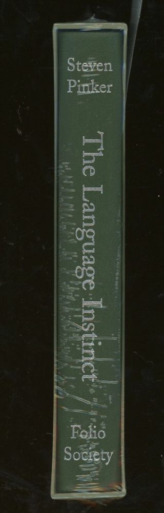 Steven Pinker / Folio Society The Language Instinct 1st Edition 2009