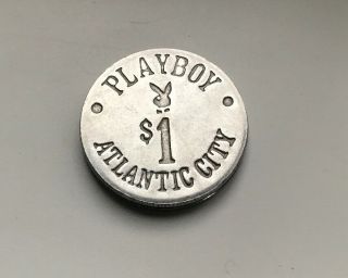 Vintage Casino Chip Playboy Club Atlantic City $1
