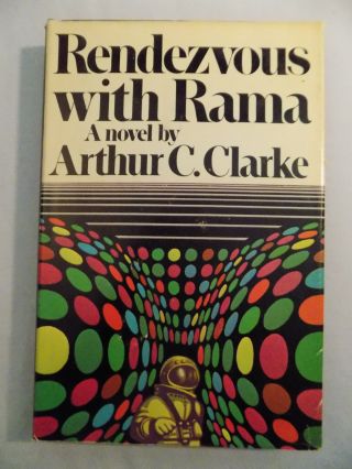 Arthur C.  Clarke - Rendezvous With Rama 1973 Doubleday Sci - Fi Bce Hardcover Hc/dj