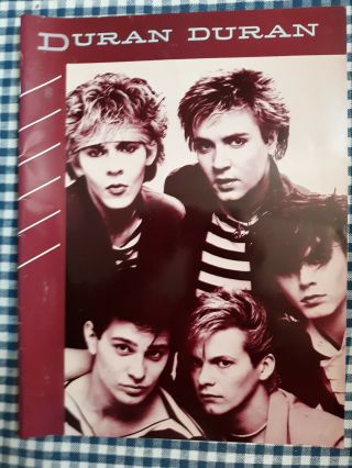 2 Vintage Duran Duran Music Lyric And Sheet Music Books Rio & 7 And Ragged Tiger