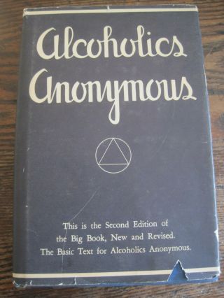 Alcoholics Anonymous Big Book 2nd Ed.  1973 15th Printing Hardcover Aa Recovery