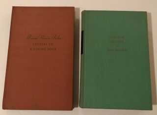 Rainer Maria Rilke - Letters To A Young Poet / Wartime Letters - 1st Editions Hc