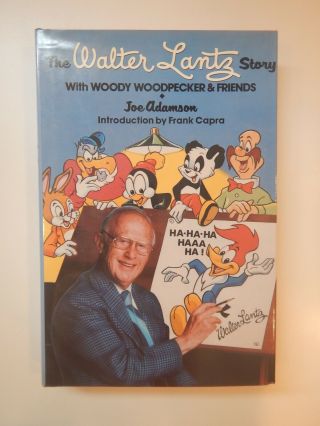 The Walter Lantz Story Signed Hardcover Book