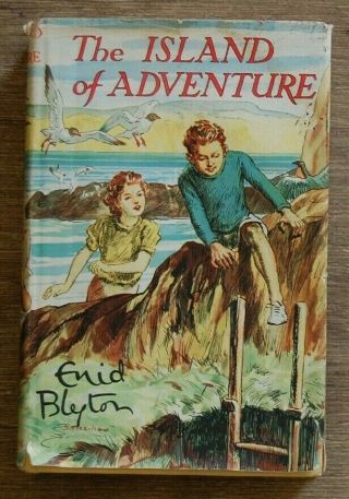 Enid Blyton The Island Of Adventure 1966 With Dust Jacket,  Hardback Book