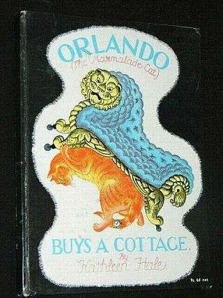 KATHLEEN HALE - ORLANDO (The Marmalade Cat) Buys a Cottage 1963 hb illustrated 2