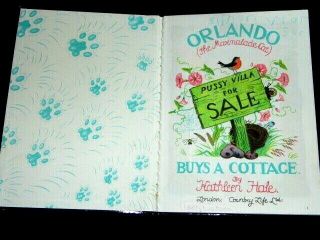 KATHLEEN HALE - ORLANDO (The Marmalade Cat) Buys a Cottage 1963 hb illustrated 3