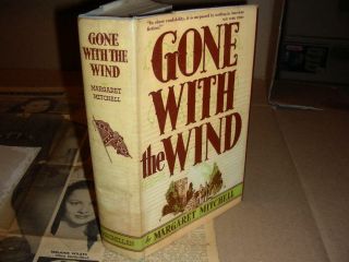 Gone With the Wind,  October 1938,  1st ed,  w/ Movie Program and clippings 4