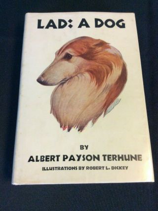 Lad: A Dog By Albert Payson Terhune In Dust Jacket August 1958 70th Printing