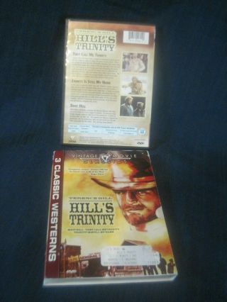 Vntg Movie ClassicsTerence Hill Hill ' s Trinity 3 Movies on One Disc - DVD 3