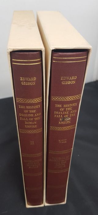 2 Roman Empire Books,  The History Of The Decline And Fall Of The Empire 795
