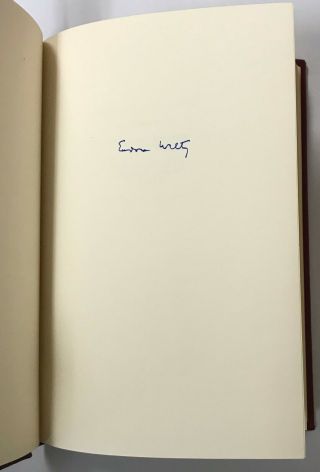 Signed/limited Edition Eudora Welty The Optimists 