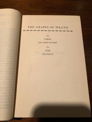 The Grapes Of Wrath By John Steinbeck 1939 Modern Library 6
