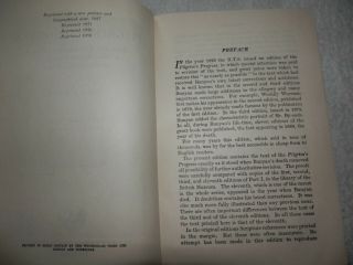 The Pilgrim ' s Progress - John Bunyan [1958] Preface by Gwilym O.  Griffith 5