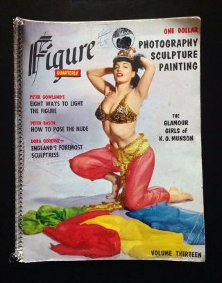 Figure Quarterly 13 Betty Page Cover Pin Up Nude 1956