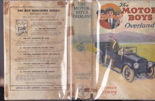 Young - The Motor Boys Overland - - In A Dust Jacket