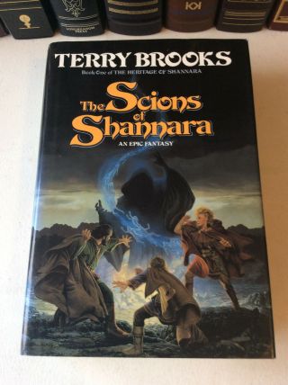 The Scions Of Shannara By Terry Brooks - Signed - 1st/1st - Heritage Of Shannara 1