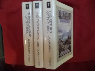 Tolkein.  Lord Of The Rings.  3 Volumes.  Fine In Fine Dust Jackets.