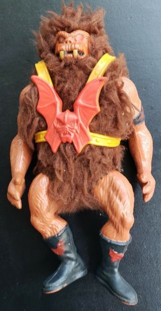 1985 Grizzlor Vintage Motu Figure Mattel Masters Of The Universe