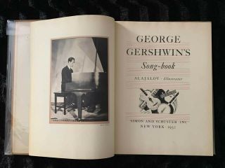 GEORGE GERSHWIN ' S SONG BOOK,  Illus.  by ALAJALOV.  NY,  1932 1st. 4