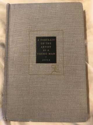 Vintage 1928 Book James Joyce " A Portrait Of The Artist As A Young Man " Hb