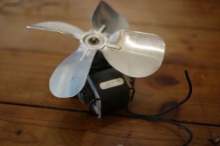 Vintage Brevel Fan Motor - 120v - Cooling,  Projector,  Appliance - Made In Usa