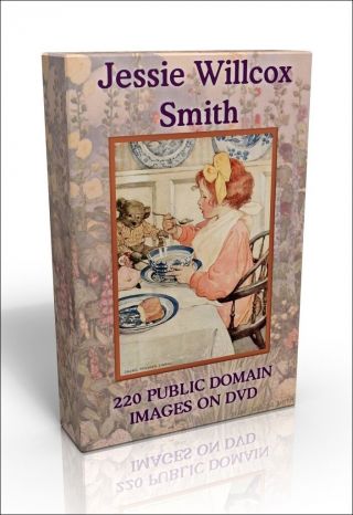 Jessie Willcox Smith Pictures - 220 Colour Public Domain Images On Dvd